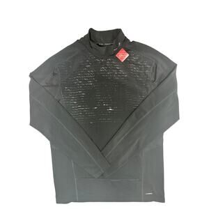 Champion black long-sleeve compression shirt with Duodry technology Size L NWT